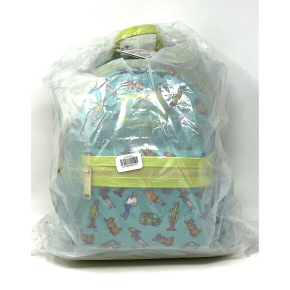 Loungefly Scooby Doo Mini Backpack Shaggy Daphne Velma Fred Allover Print NWT